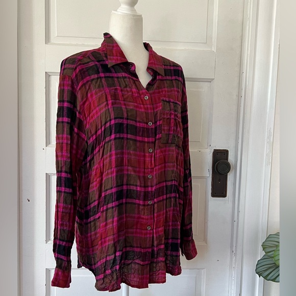 Jane and Delancey | Plaid Shirt - Picture 2 of 7